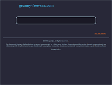 Tablet Screenshot of granny-free-sex.com